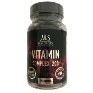 Magnus Supplements - Vitamin Complex 200 - 90cps Magnus Pharmaceuticals