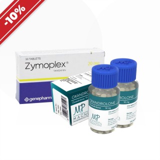 Solo course. Oxandrolone (drying course)